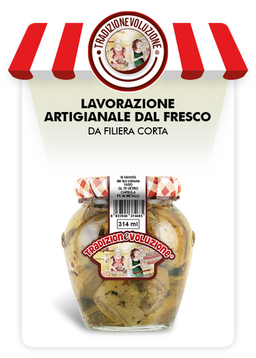 Carciofi della nonna grigliati - Formato 314 mL